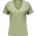 Deeluxe Kellie Kortærmet V-hals T-shirt