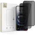 Tech-Protect iPhone 16e/14/13/13 Pro Tech-Protect Glass Spy+ Privacy Skærmbeskyttelse Hærdet Glas - 2 stk. - Sort