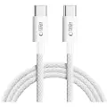 Tech-Protect UltraBoost Classic Type-C-kabel - PD60W/3A, 2 m - hvid