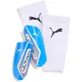 Puma ULTRA Twist Football Sleeve Shinguards, Accessories, Ultra Blue/White/Glowing Red, L