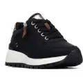Refresh Refreshtil kvinder. 17324302-NEGRO Træningssko 173243 sort (36), Fast, 1-3 cm, Lynlås, Casual