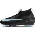 Nike Jr. Mercurial Superfly 10 Academy High Top-fodboldstøvler til kunstgræs mindre/større børn - sort