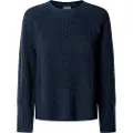 Pepe Jeans Pepe Jeanstil kvinder. PL702265 Nila marineblå trøje (S), Casual, Bomuld