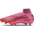 Nike Mercurial Superfly 10 Elite SG-Pro High Top-fodboldstøvler - Pink