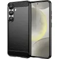Hurtel Svart Bagskal til Samsung Galaxy S25 - kulfiber