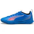 Puma ULTRA 6 PLAY Futsal Boots Youth, Shoes, Ultra Blue/White/Glowing Red, 32.5