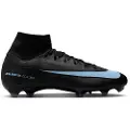 Nike Mercurial Superfly 10 Pro FG High-Top-fodboldstøvler - sort