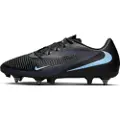 Nike Phantom 6 Low Academy-fodboldstøvler til blødt underlag - sort
