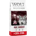 Wolf of Wilderness 12 + 2,4 kg gratis! 14,4 kg Wolf of Wilderness - kornfri - Ruby Midnight - Okse & Kanin