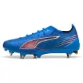 Puma ULTRA 6 ULTIMATE MxSG Football Boots Unisex, Shoes, Ultra Blue/White/Glowing Red, 40.5
