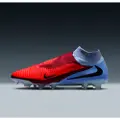 Nike Phantom 6 High Elite-fodboldstøvler til græs - blå