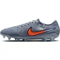 Nike Tiempo Legend 10 Elite-fodboldstøvler (low-top) til græs - blå
