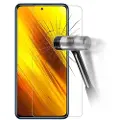 Mtp Products Xiaomi Poco X3 NFC Skærmbeskyttelse Hærdet Glas - 9H, 0.3mm - Gennemsigtig