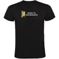 Kruskis Born To Snowboard T-shirt Med Korte ærmer