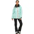 Superdry Superdrytil kvinder. WS110165A Skijakke Ultimate Rescue turkis (XS), Sport, Sne, Genanvendt polister, Bæredygtig