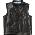West Coast Choppers Collab 13 1/2 Læder Vest