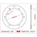Rk 3214 428 Bagtandhjul