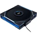 Lian Li UNI FAN TL-LCD Wireless Reverse 140 Black - Kabinet køler - 140mm - Sort med RGB LED lys - 30 dBA