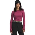 Under Armour Coldgear Textured Crew T-shirt Med Lange ærmer