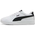 Puma Court Classic Clean Sneakers Youth, Shoes, White/Black, 36