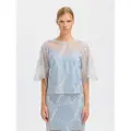 Selected Blonde Kort Top