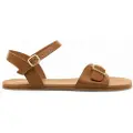 Mtng MTNGtil kvinder. 55905 Brune Free Cleo-sandaler i læder (36), Fast, Spænder, Casual