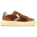 Voile Blanche Voile blanchetil kvinder. 2017542 Brune Lipari-sneakers i læder (38), 1-3 cm, Blonder, Casual