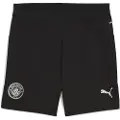 Puma Manchester City Training Shorts Youth, Clothing, Black/Silver, 5-6Y