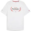 Puma F1 Essentials Graphic Tee Men, Clothing, White, L
