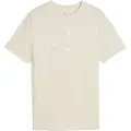 Puma Essentials Script Tee Youth, Clothing, Alpine Snow, 7-8Y
