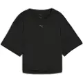 Puma CLOUDSPUN Relaxed Tee Women, Clothing, Black, L
