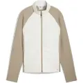 Puma CLOUDSPUN Fleece Hybrid Golf Jacket Women, Clothing, Warm White/Ice Coffee, L