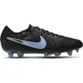 Nike Tiempo Legend 10 Elite-fodboldstøvler (low-top) til blødt underlag - sort