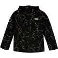 Quiksilver High In The Hood Printed Kids Jakke sort