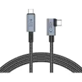 Tech-Protect UltraBoost Max L USB 4.0 Type-C-kabel - PD240W, 1.5m, 8K 40Gbps - Grå
