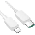 JOYROOM USB-kabel - USB-C til Lightning 20W 1,2m - Hvid