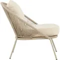 Venture Home - Lindos Lounge Chair 2-pak - Beige - Havelænestole - - Homeroom