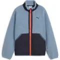 Puma Hybrid Sherpa Jacket Youth, Clothing, Cool Blue, 7-8Y