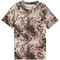 Puma FC St. Pauli Pre-match Jersey Youth, Clothing, Espresso Brown/White, 7-8Y