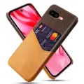 Mtp Products Google Pixel 9a KSQ Cover med Kortholder - Orange