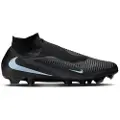 Nike Phantom 6 High Pro-fodboldstøvler til græs - sort