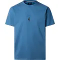 Hackett Londontil mænd. HM5000020 Heritage Nbr T-shirt blå (XL), Casual, Bomuld, Korte ærmer