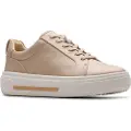 Clarks Clarkstil kvinder. 26183049 Hollyhock Walk Sand beige lædersko (41), Fast, Blonder, Casual