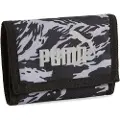 Puma Phase All-Over Print Wallet, Accessories, Black/Gray Echo/Camou, OSFA