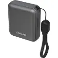 Dudao Powerbank 10000mAh 22.5W USB-C med USB-C-kabel - Grå