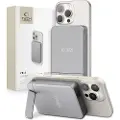 Tech-Protect PB15 LifeMag 10000mAh Magnetisk trådløs powerbank med stander - 15W - Grå