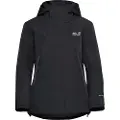 Jack Wolfskin Flowline 2L Ins, skijakke, dame, sort