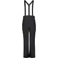 Jack Wolfskin Flowline Pro 2L Ins, skibukser, dame, sort