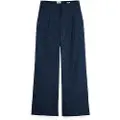 Scotch & Soda Eleni Wide Leg Pyjamas Højtaljede Bukser