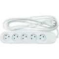 Nordic Power 5-way socket w/dummyhole (D). Strømforsyning - ATX - 80 Plus